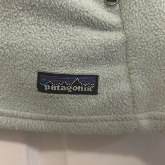 Women’s Patagonia vest fleece light blue - Picture 4 of 4